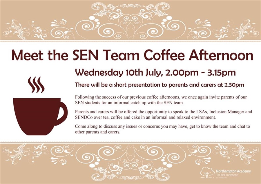 SEN Coffee Afternoon - Meet The Team